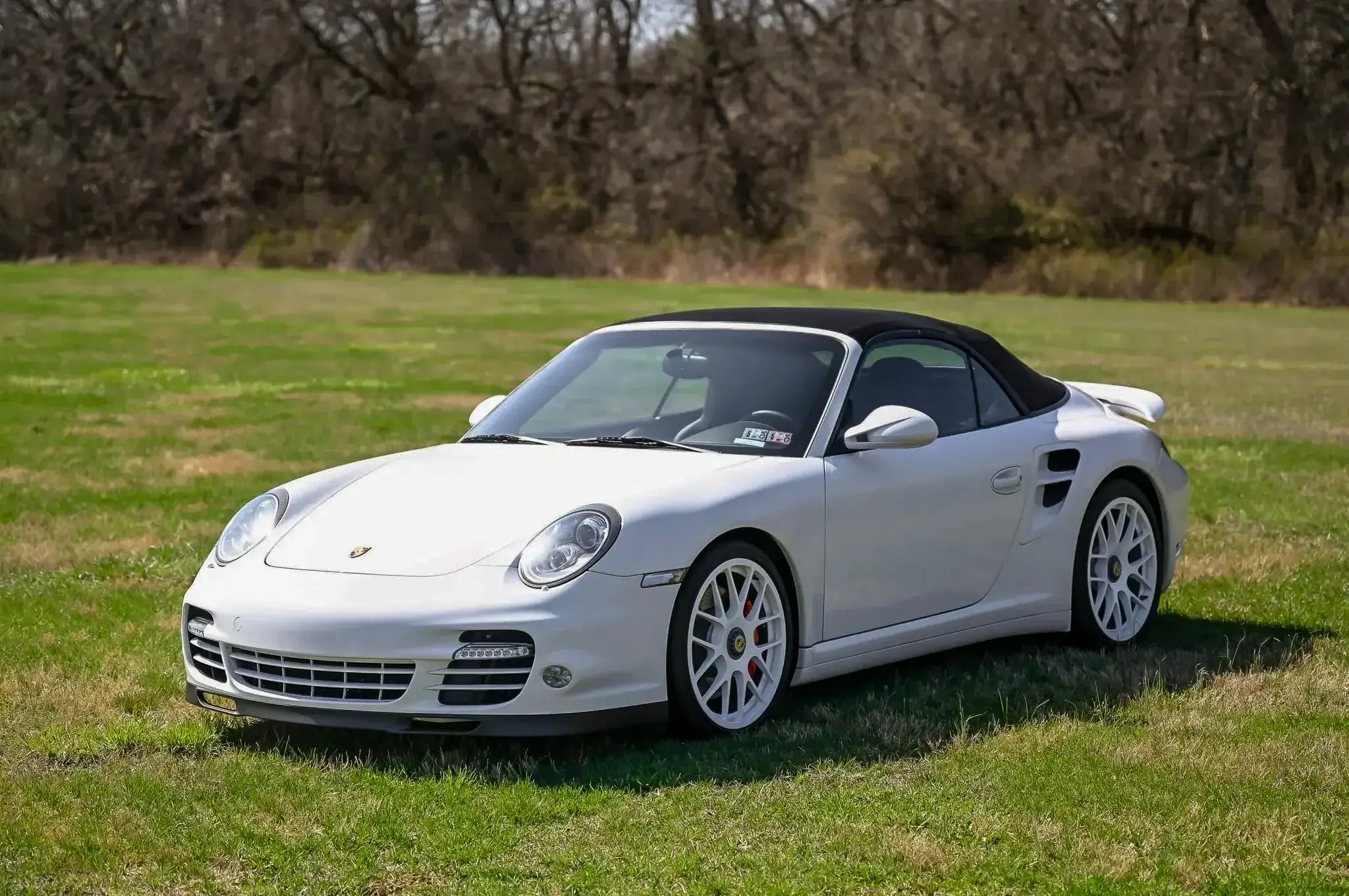2011 Porsche 911 Turbo Cabriolet sold for $126,500