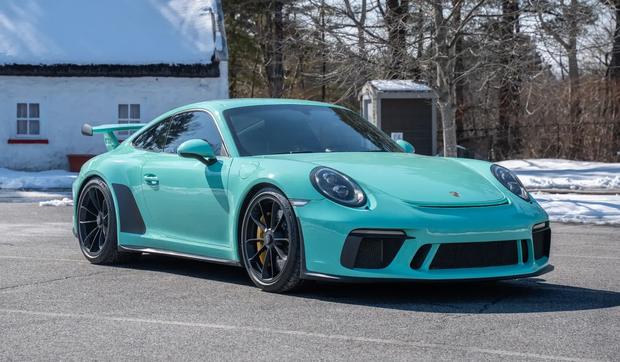 2018 Porsche 911 GT3 sold for $160,888