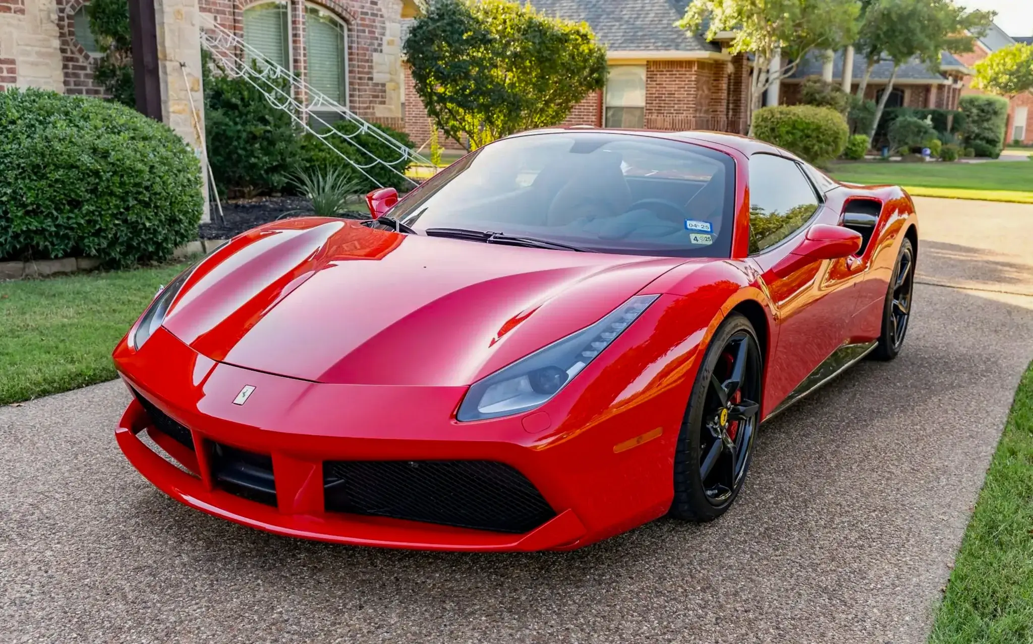 2018 Ferrari 488 Spider sold for $250,000