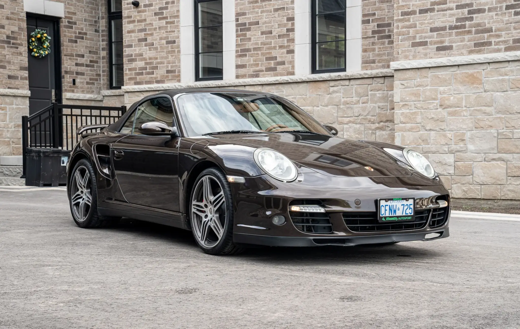 2008 Porsche 911 Turbo Cabriolet sold for $59,500