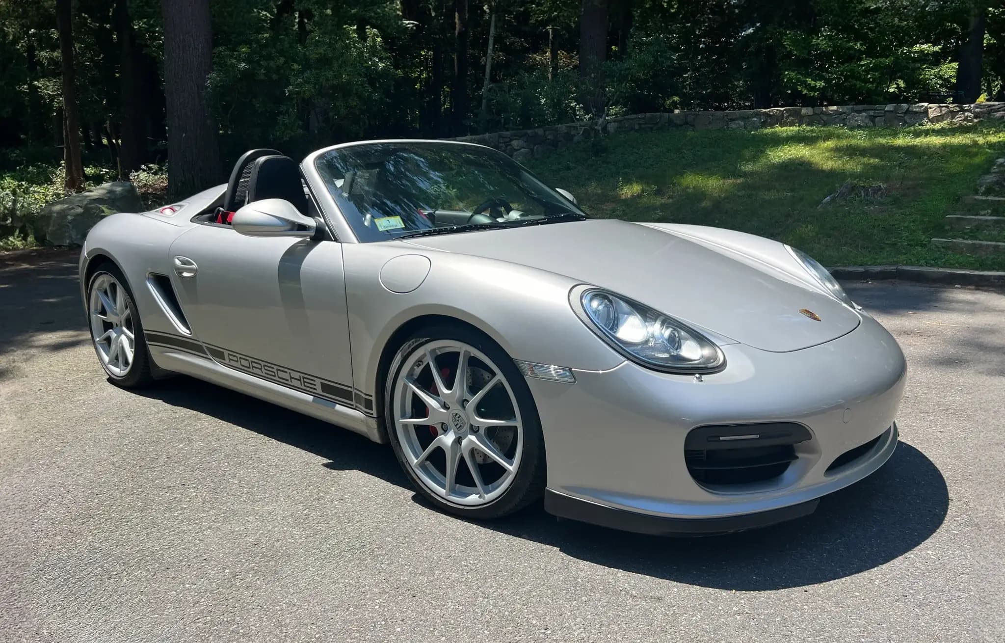 2011 Porsche Boxster Spyder sold for $54,500