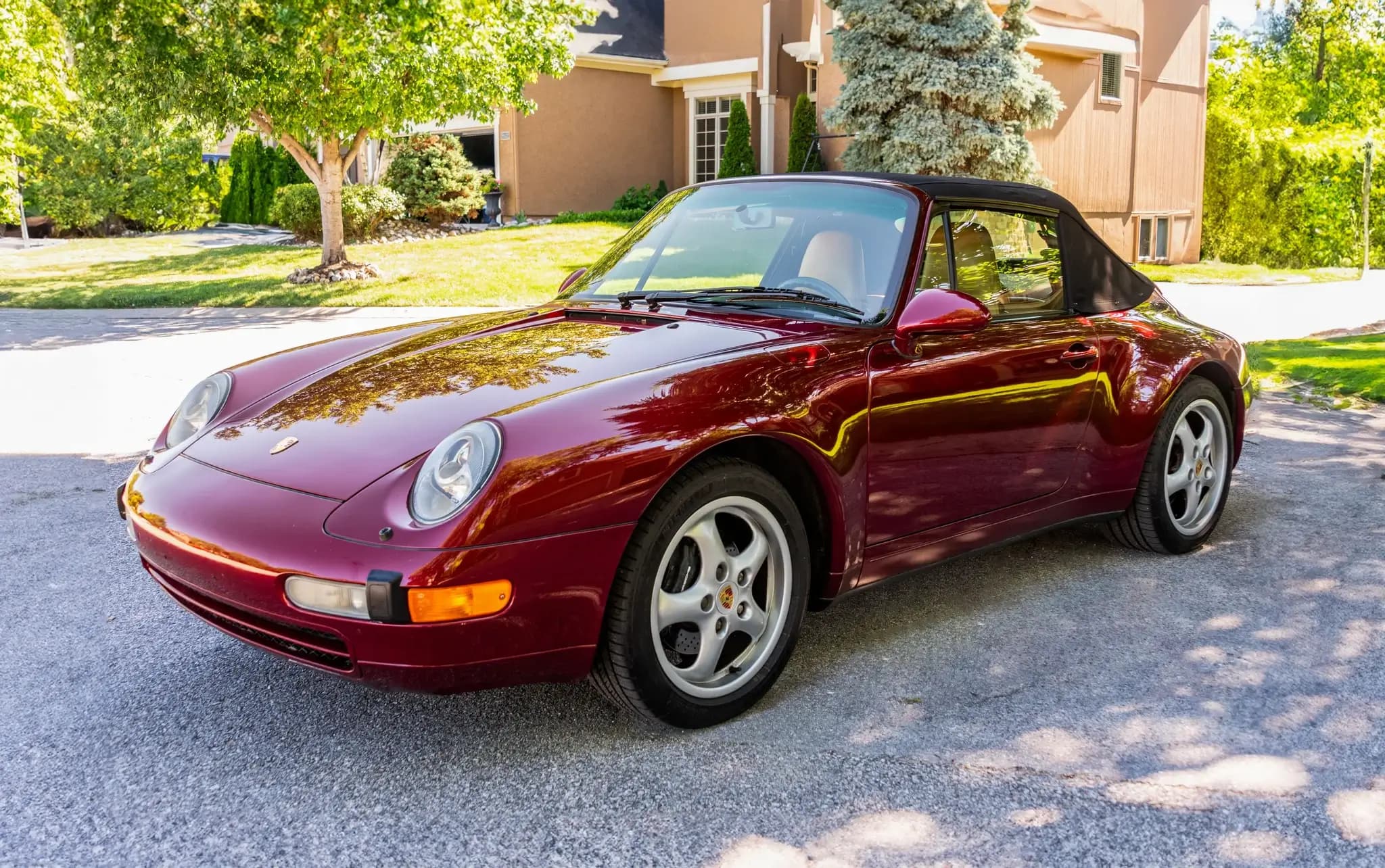 1998 Porsche 911 Carrera Cabriolet sold for $45,000
