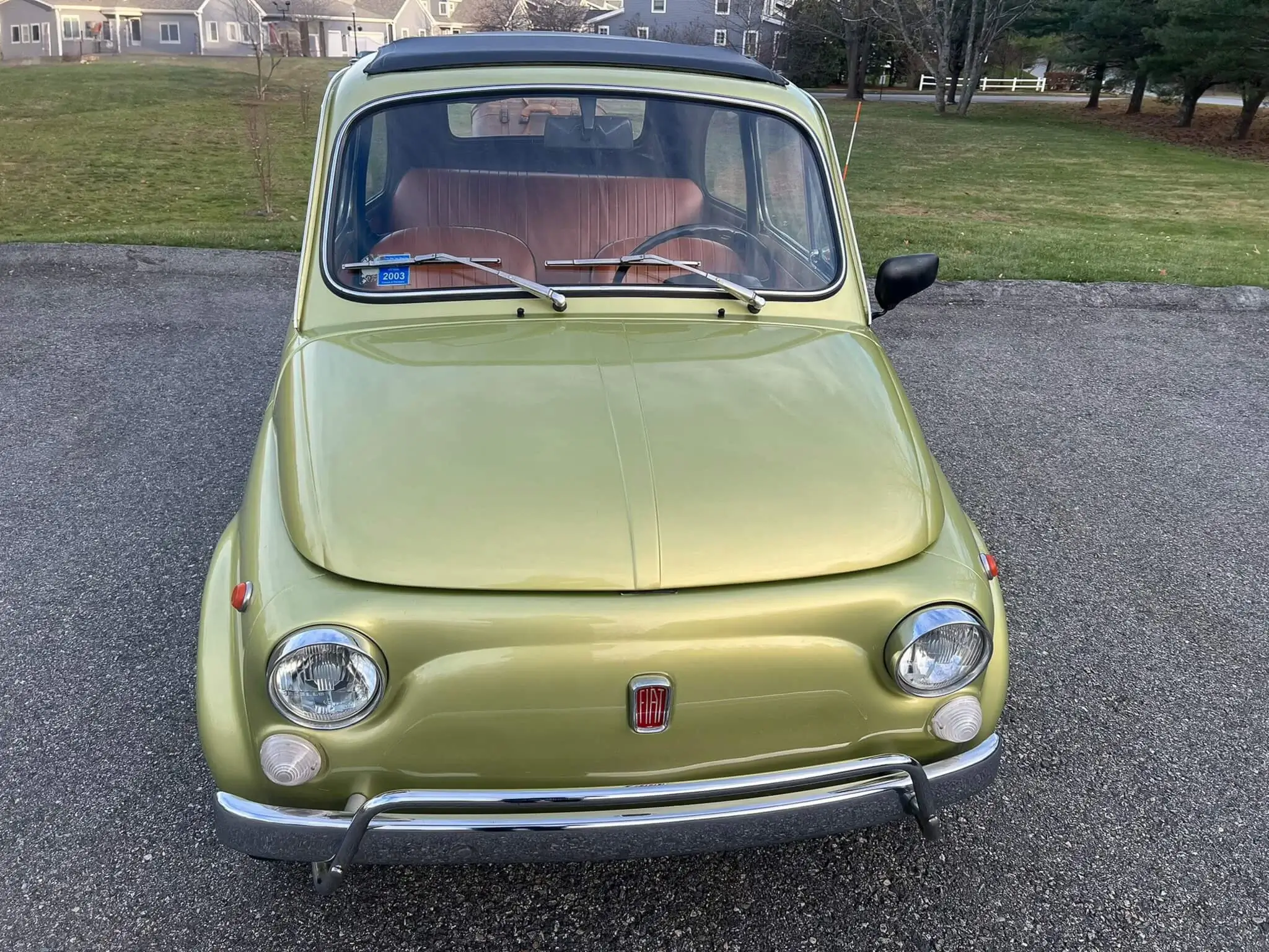 1970 Fiat 500 sold for $15,550