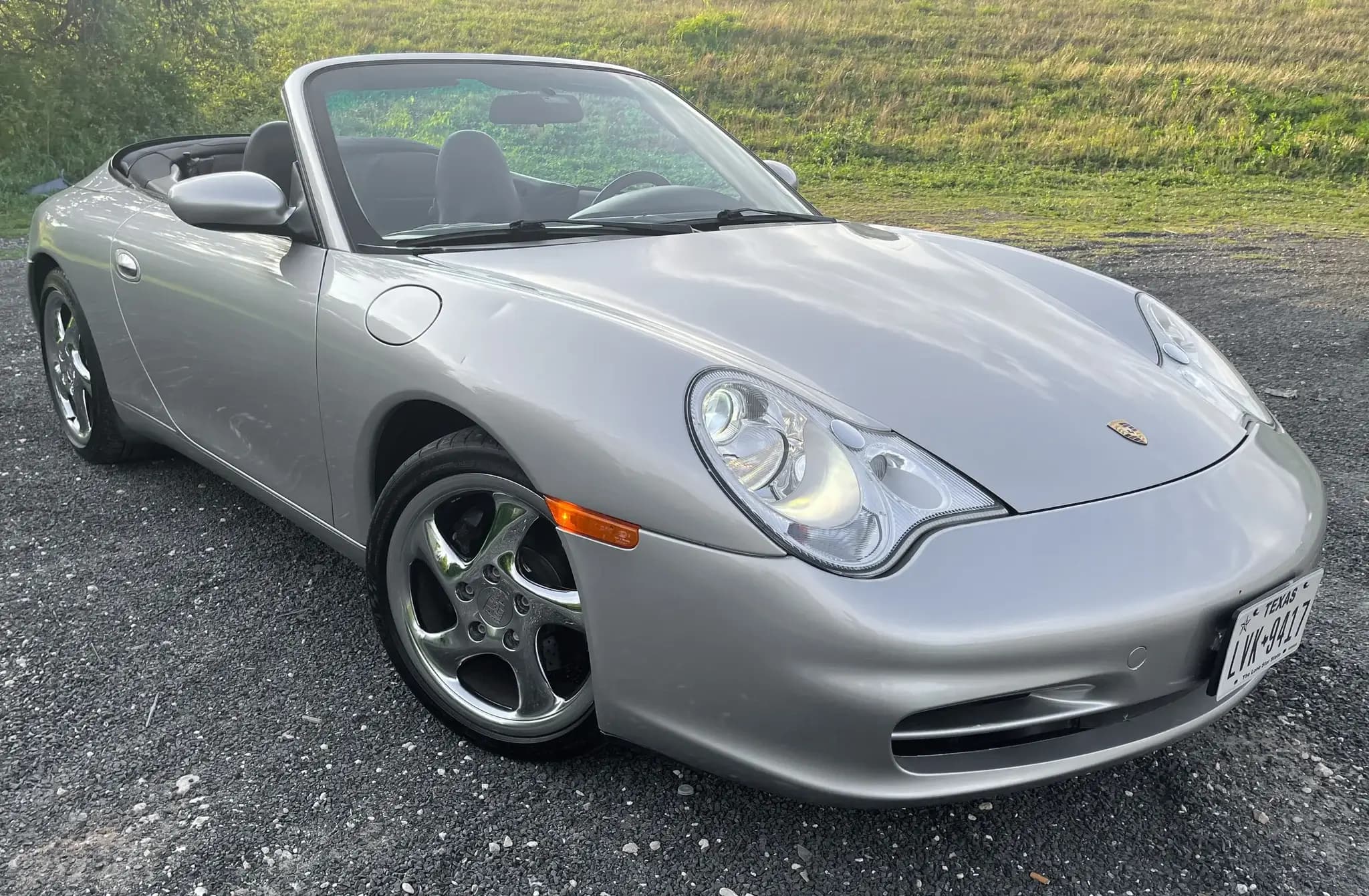 2002 Porsche 911 Cabriolet  sold for $15,500