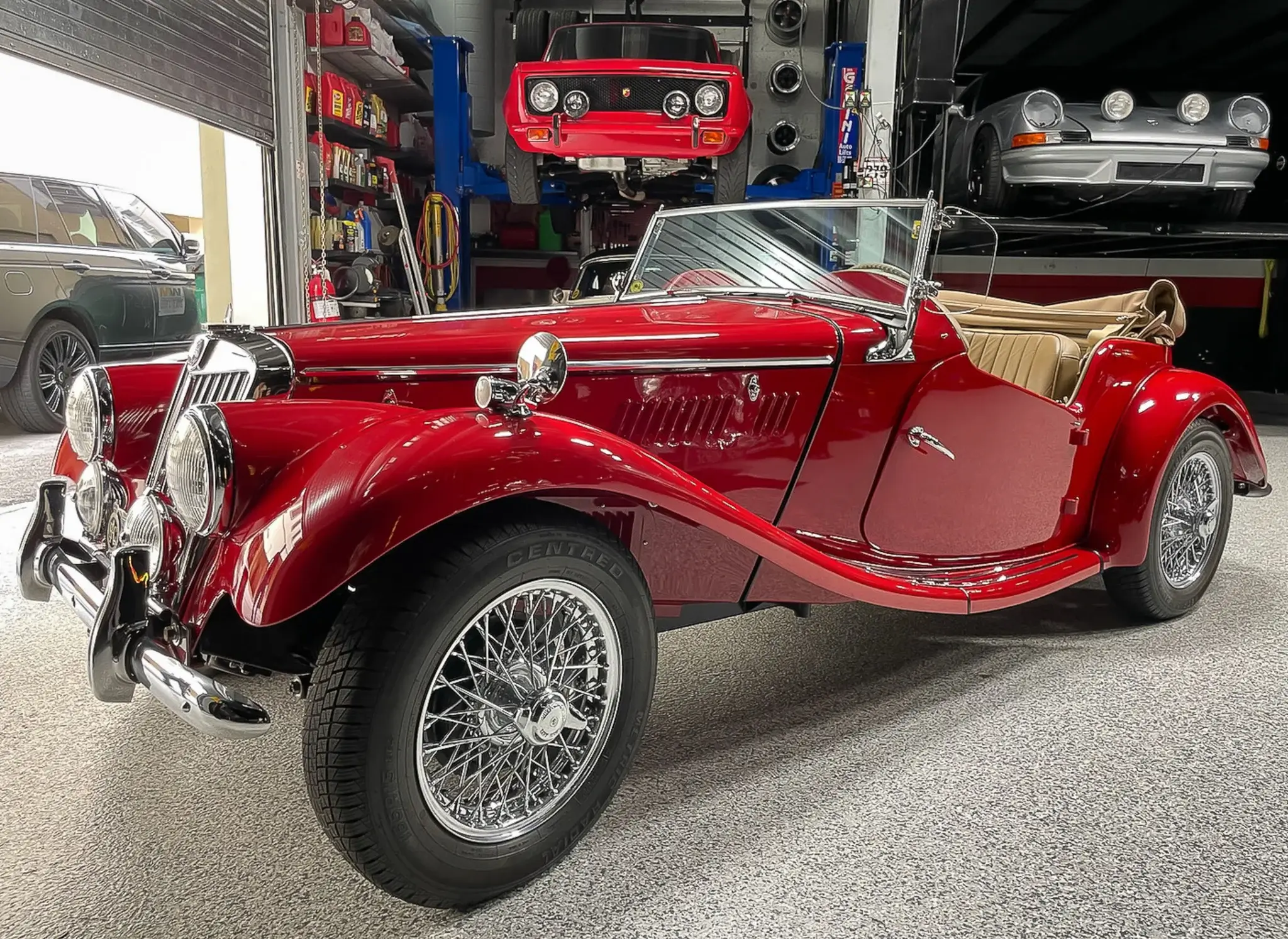 1953 MG TF Roadster sold for $31,250
