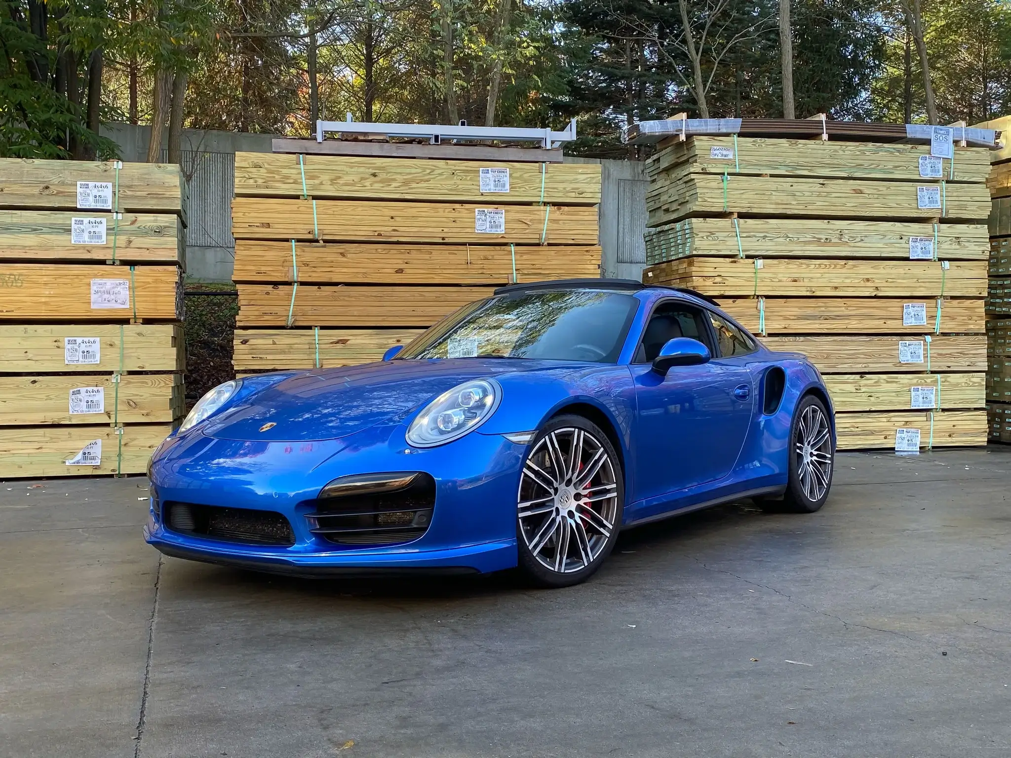 2014 Porsche 911 Turbo sold for $93,500