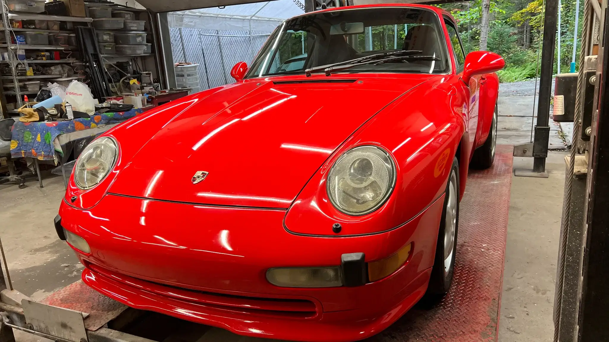 1997 Porsche 911 Carrera sold for $44,243