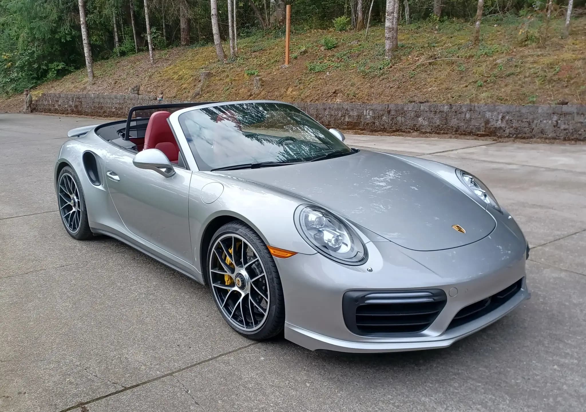 2017 Porsche 911 Turbo S Cabriolet sold for $172,500