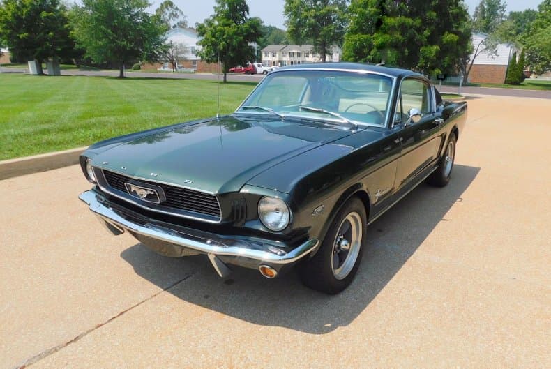 1966 Ford Mustang A-Code Fastback sold for $73,500