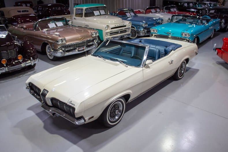 1970 Mercury Cougar Convertible sold for $39,900