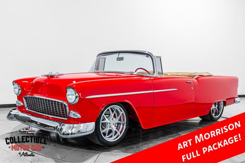 1955 Chevrolet Bel Air Convertible sold for $197,000