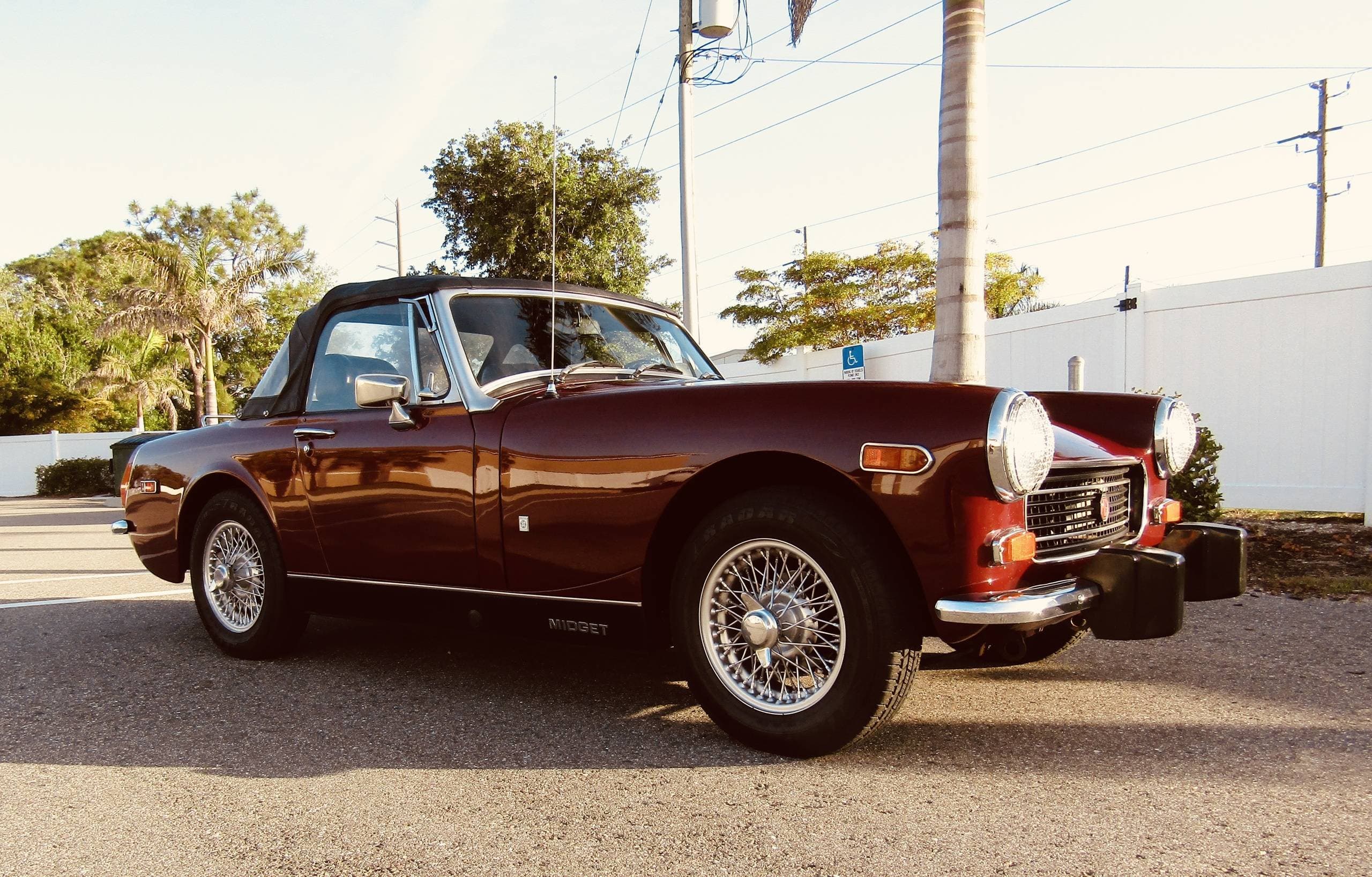 1974 MG Midget Convertible sold for $11,130
