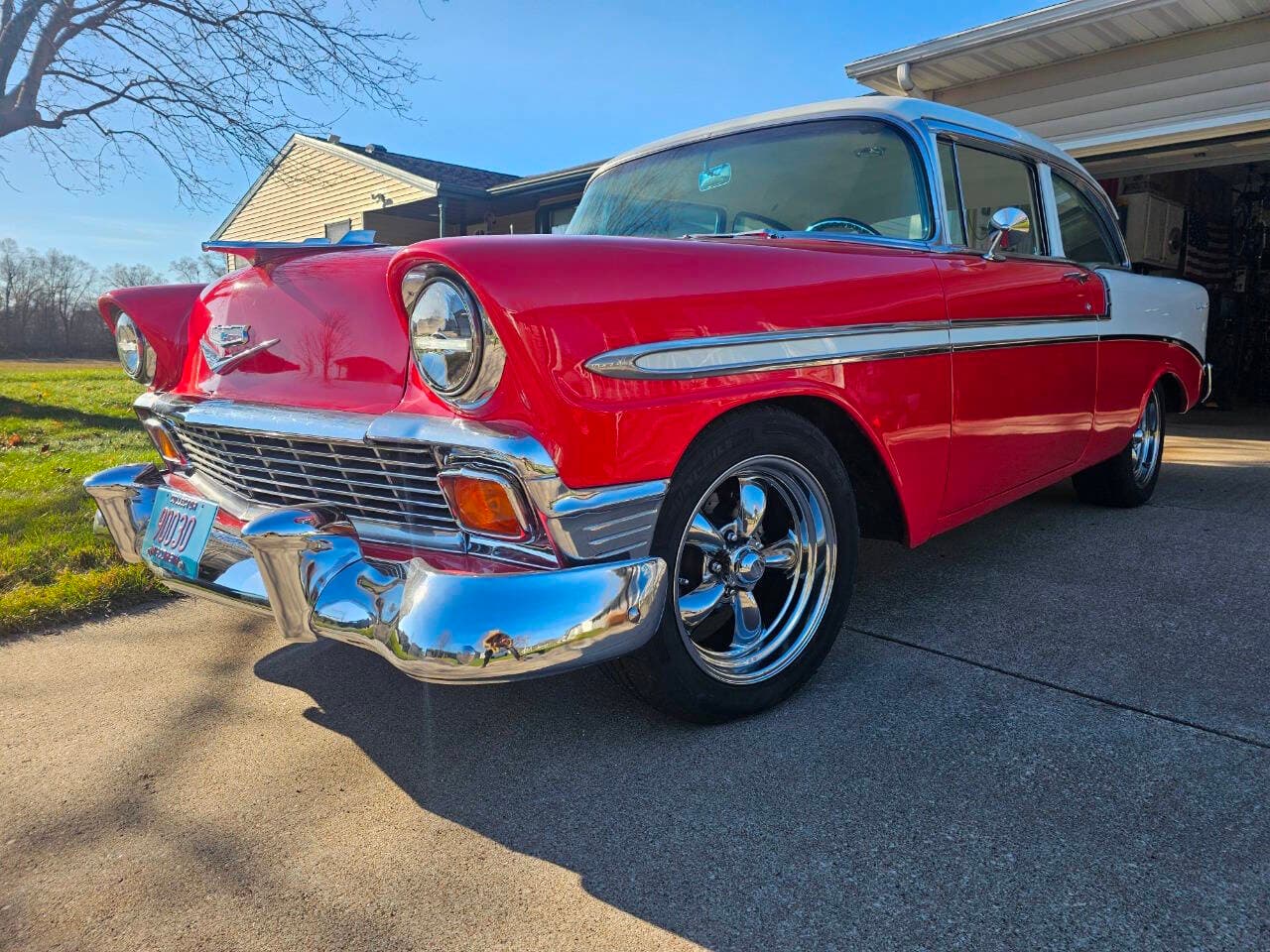 1956 Chevrolet Bel Air sold for $36,750