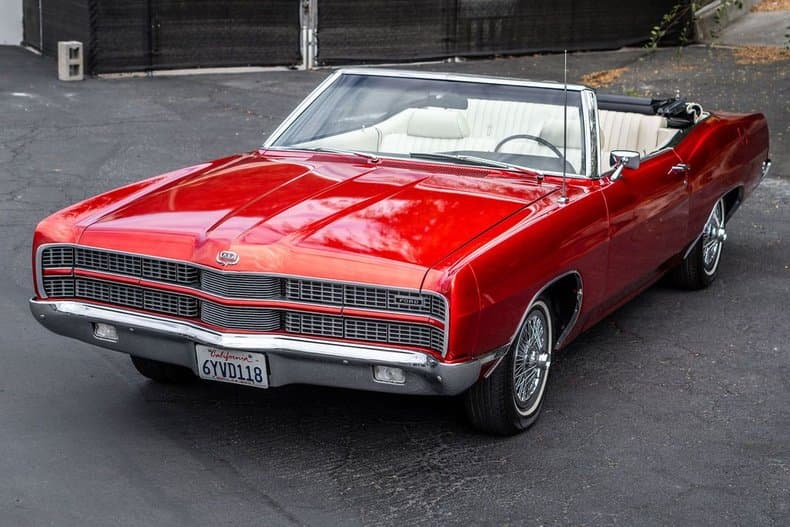 1969 Ford XL Convertible sold for $28,980