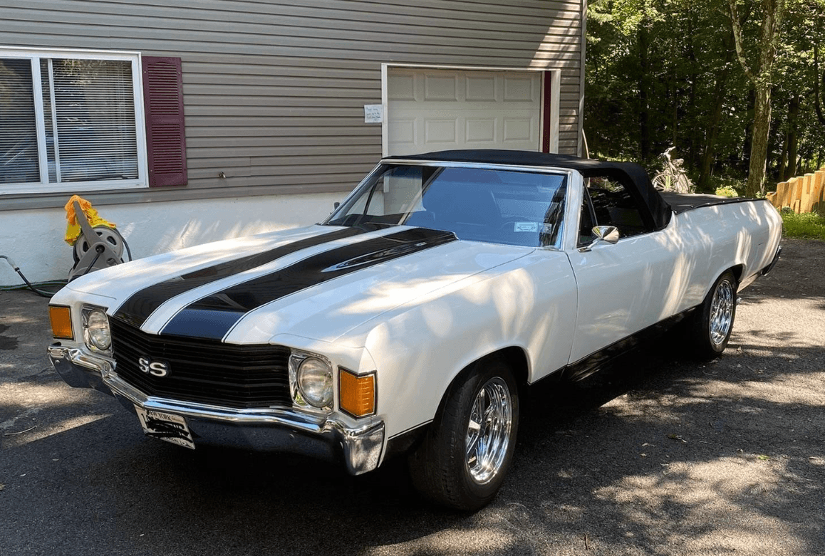 1972 Chevrolet El Camino SS Tribute sold for $18,375