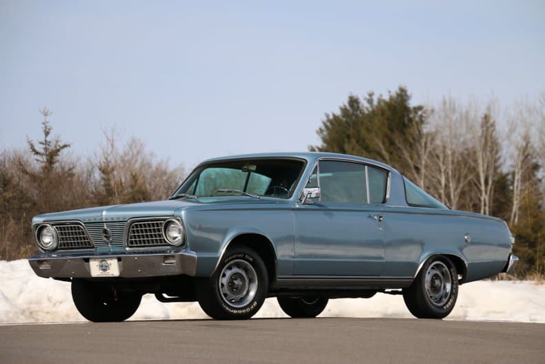 1966 Plymouth Barracuda sold for $21,000
