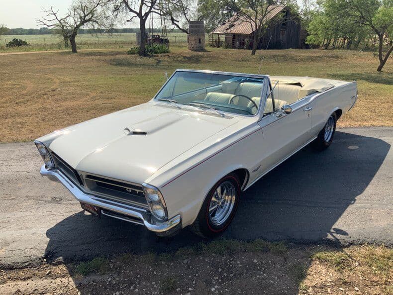 1965 Pontiac GTO Convertible sold for $85,575