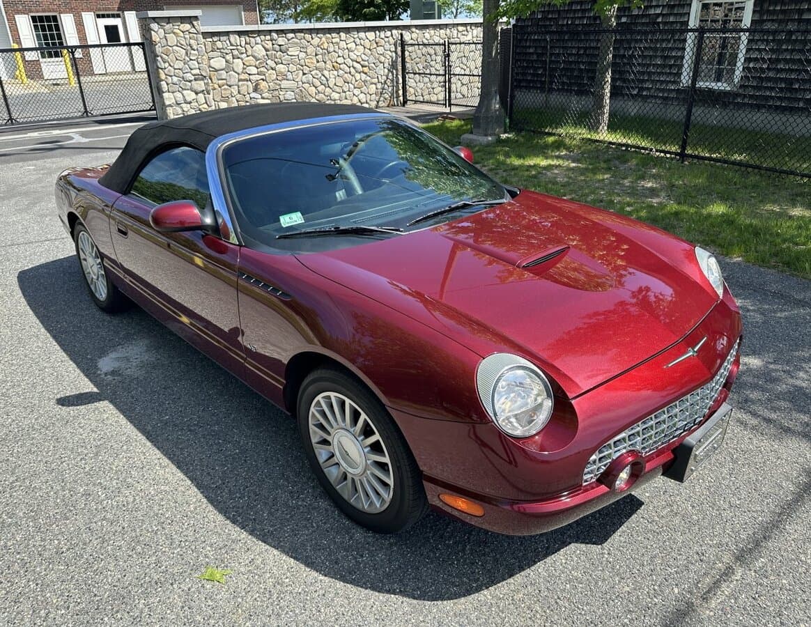 2004 Ford Thunderbird Convertible sold for $21,000