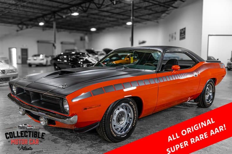 1970 Plymouth AAR 'Cuda sold for $85,575
