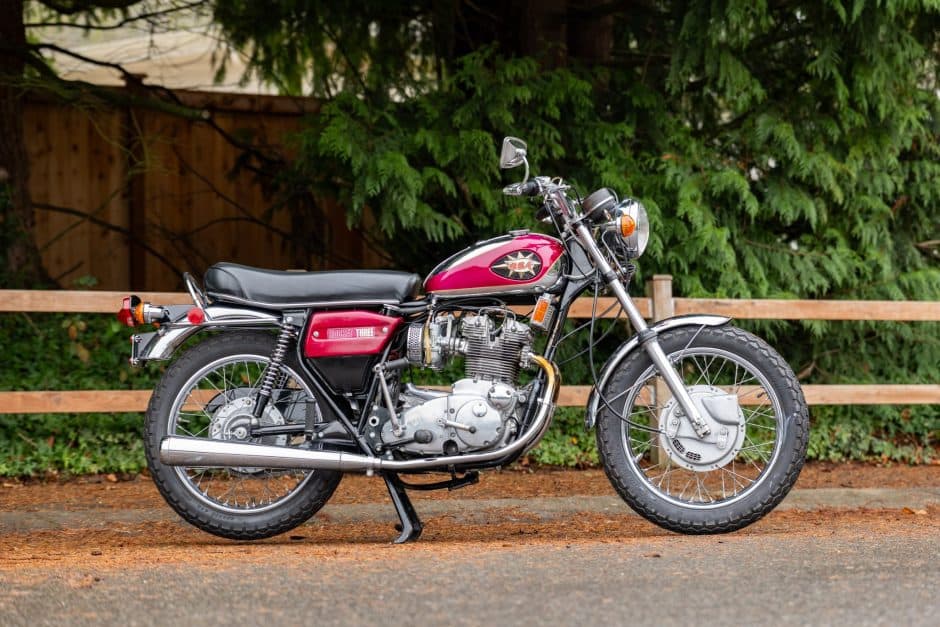 1972 BSA Rocket sold for $9,500