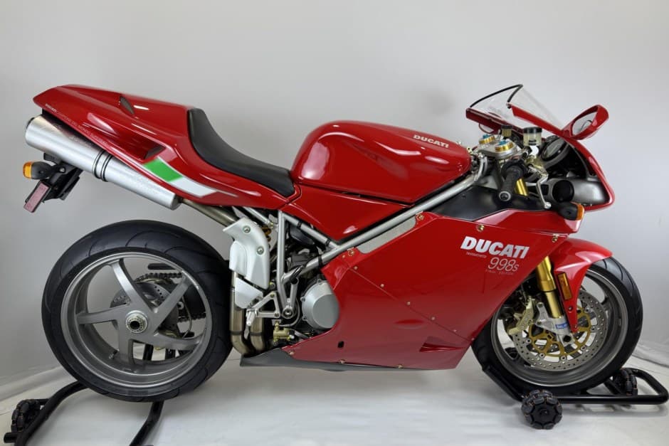 2004 Ducati 998 sold for $28,998