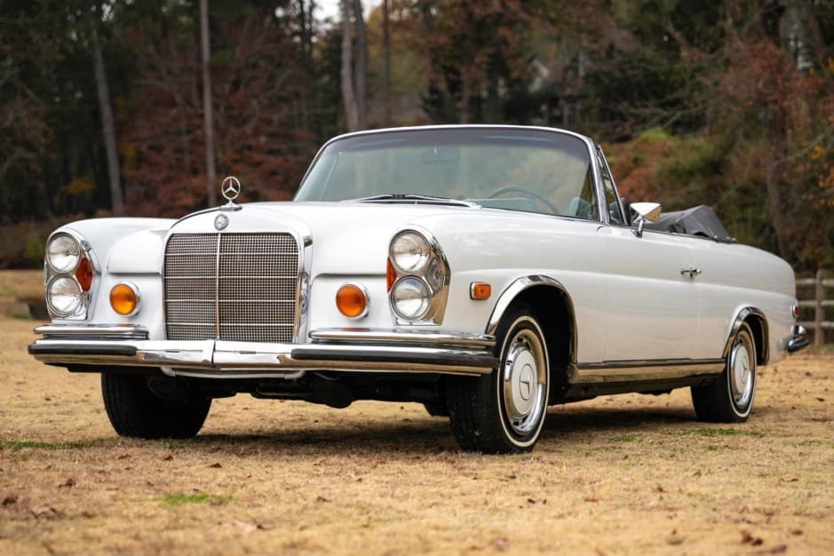 1969 Mercedes-Benz W111 Coupe & Cabriolet sold for $96,500