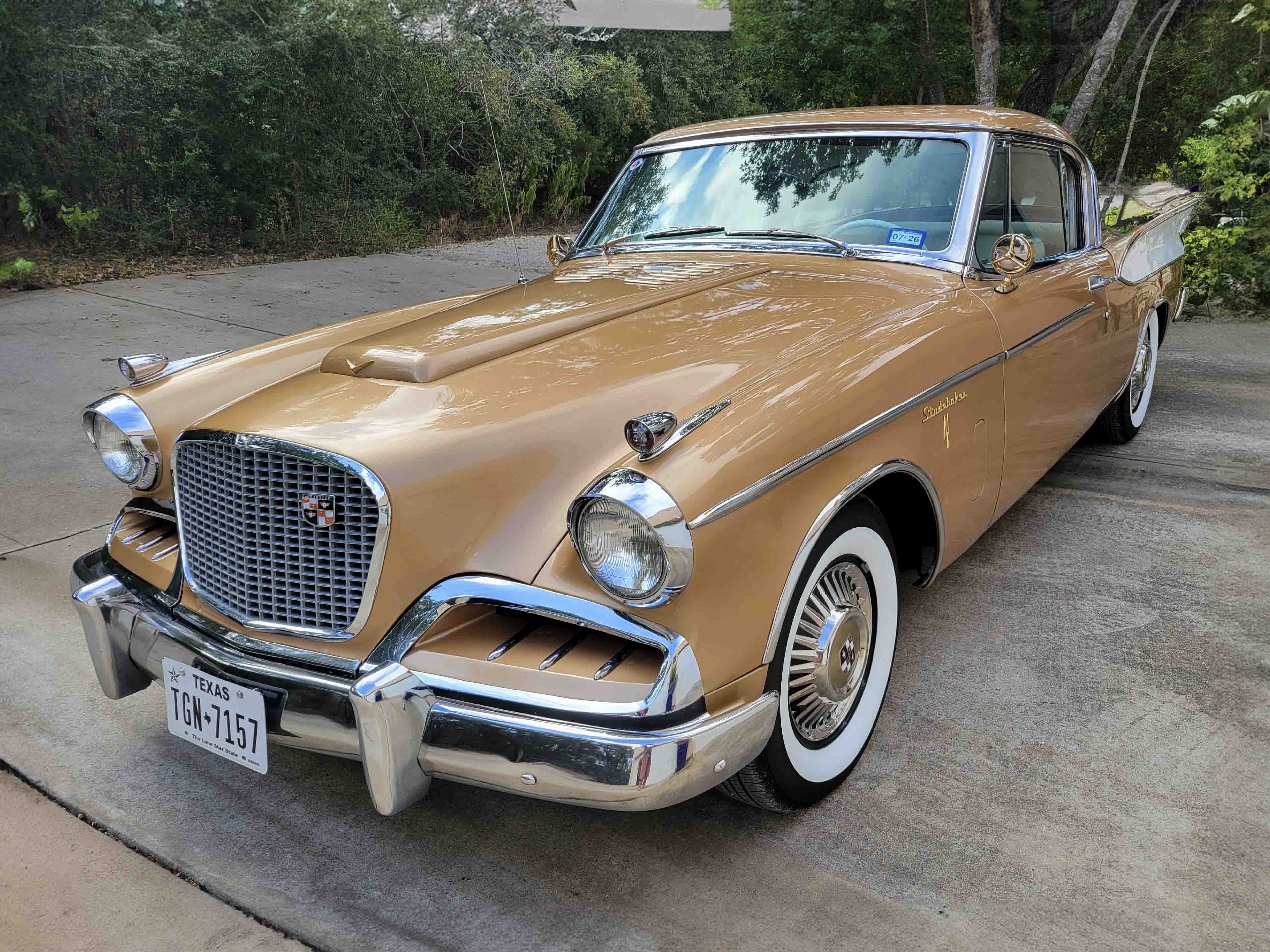 1957 Studebaker Golden Hawk sold for $0