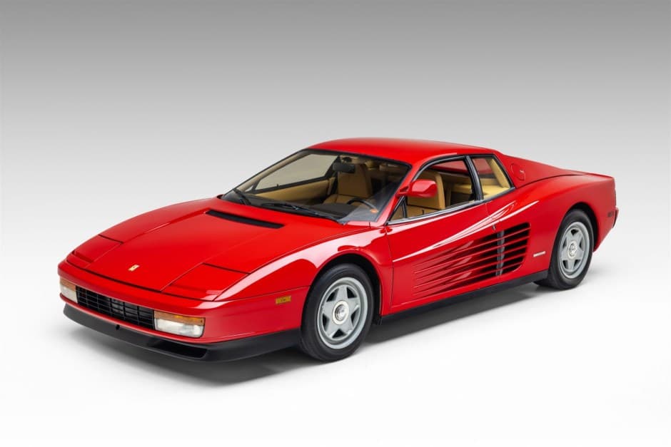 1986 Ferrari Testarossa sold for $175,000
