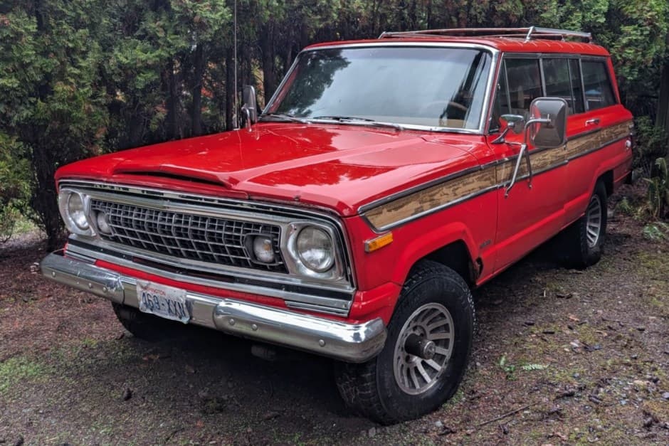 1977 Jeep SJ Wagoneer sold for $1,101