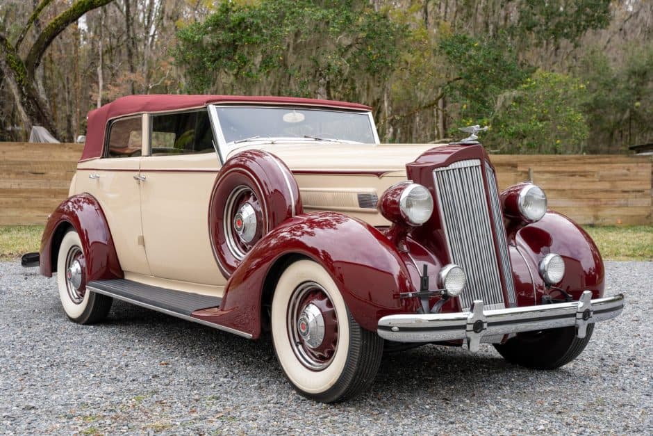1936 Packard Eight sold for $60,360