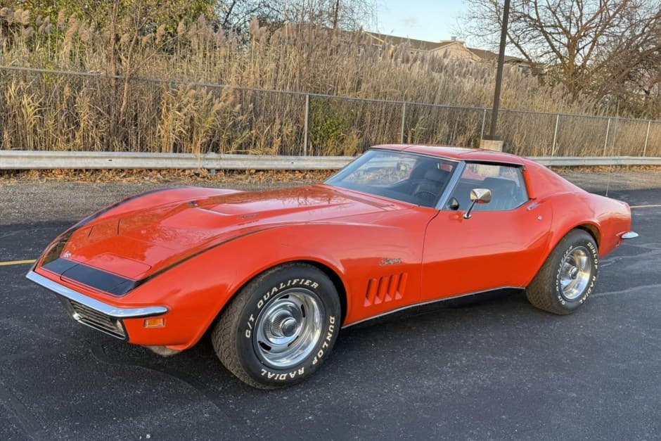1969 Chevrolet Corvette C3 Coupe (1968-1972) sold for $42,500