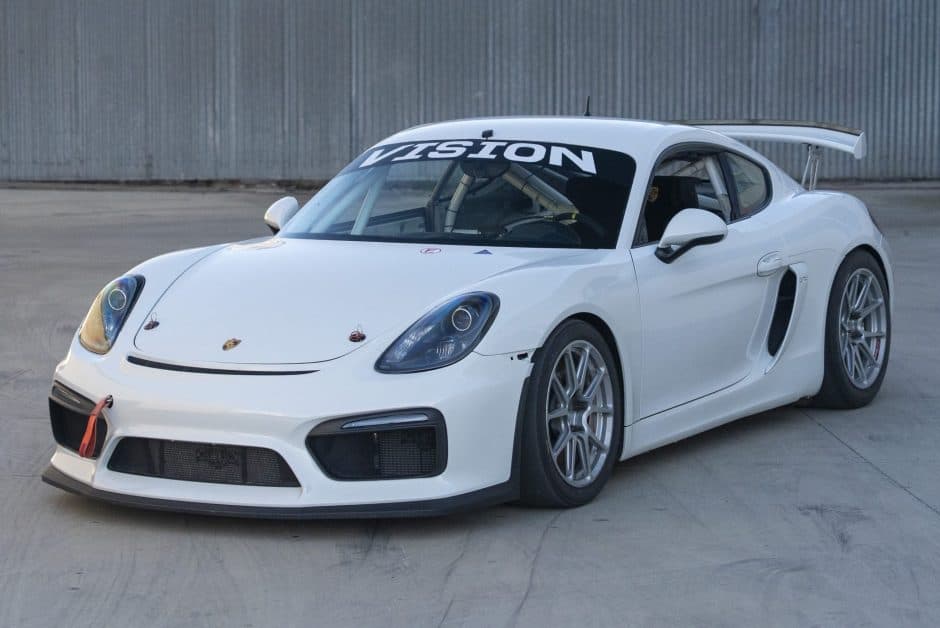 2016 Porsche Cayman GT4 sold for $70,500