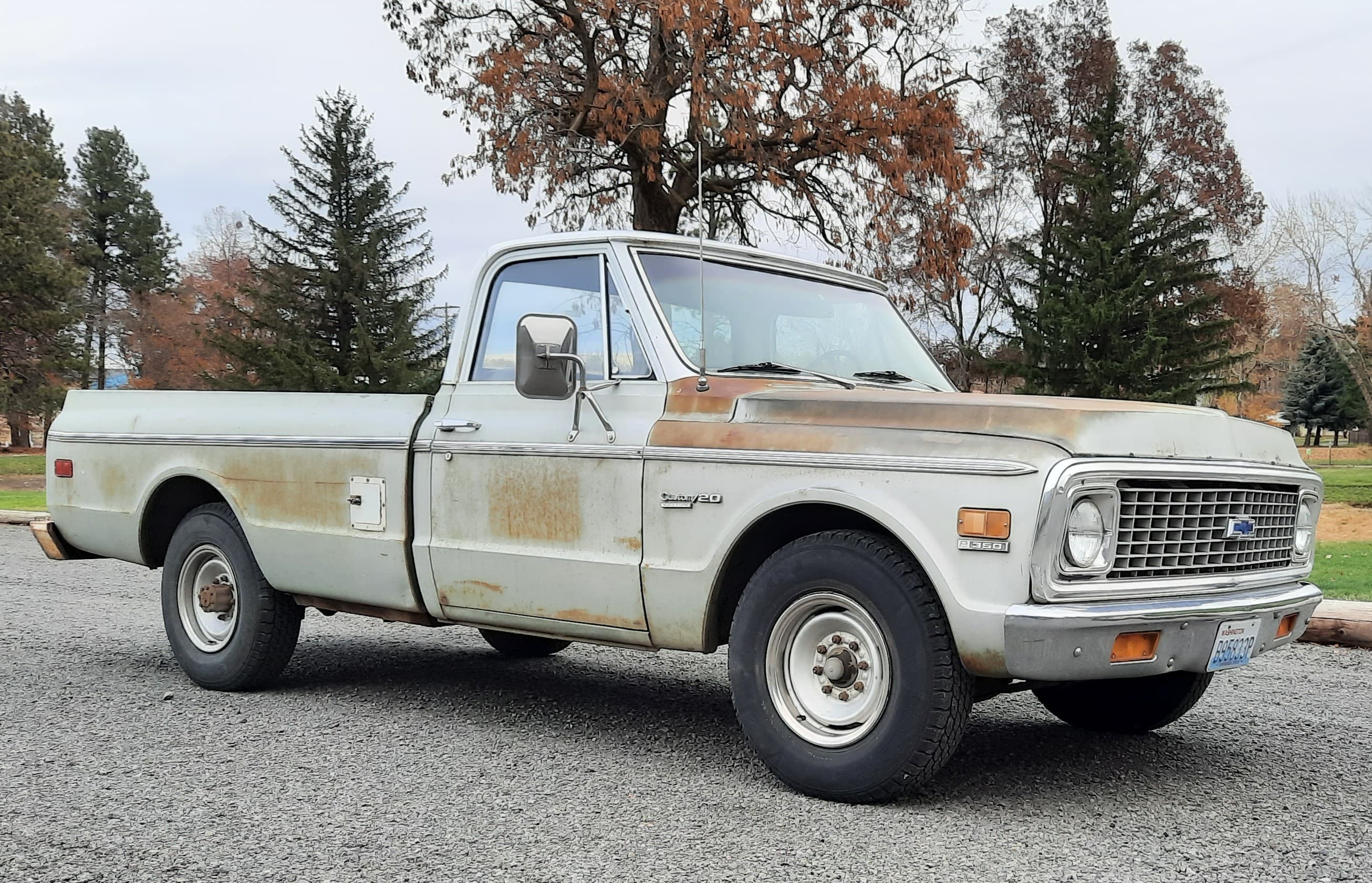 1972 Chevrolet C20 sold for $4,250