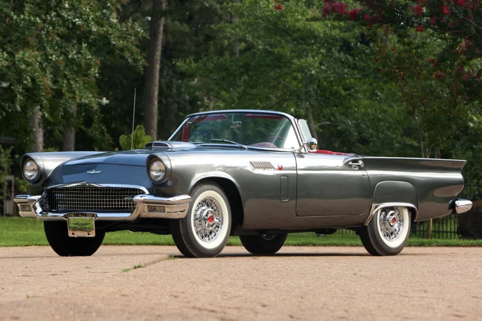 1957 Ford Thunderbird (1955-1957) sold for $106,000