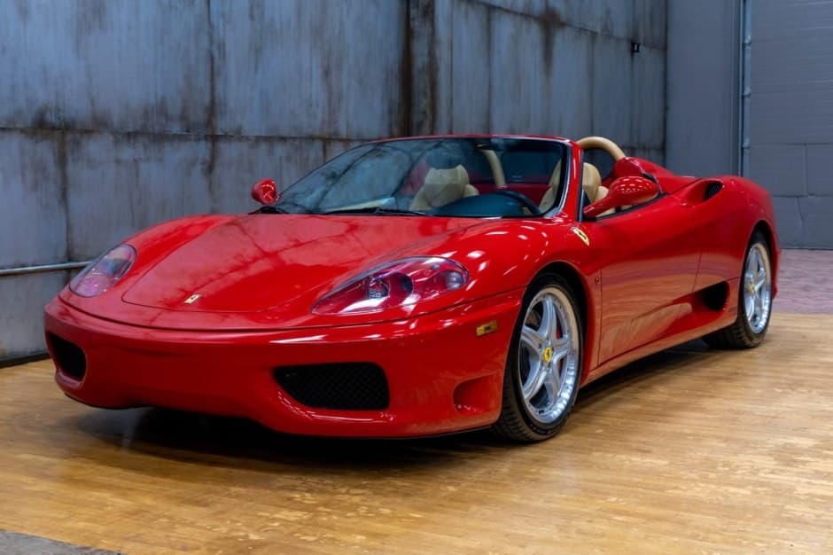 2005 Ferrari 360 sold for $93,500