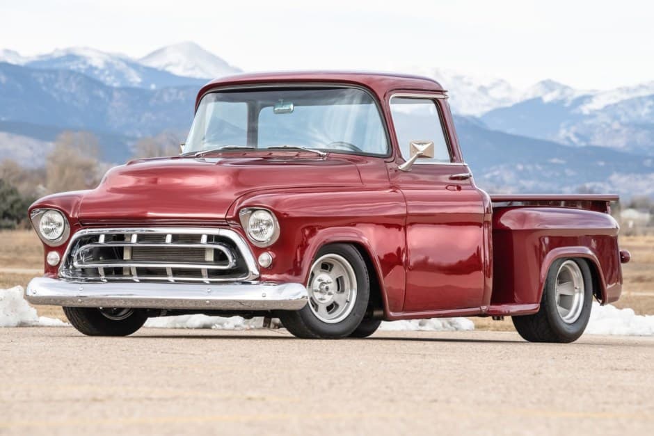 1957 Chevrolet Task Force Pickup (1955-1959) sold for $29,250