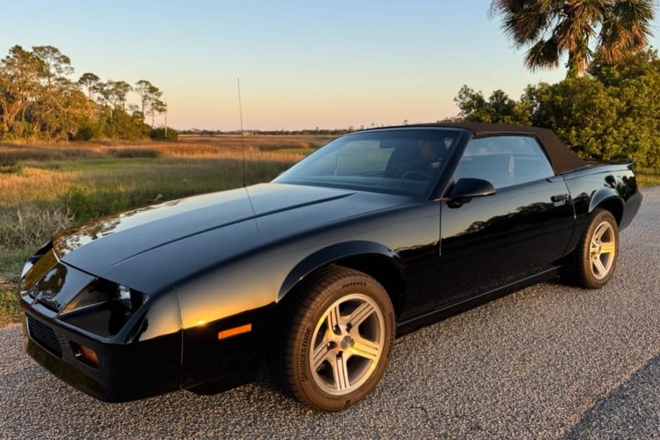 1987 Chevrolet Camaro (3rd Generation – 1982-1992) sold for $7,450