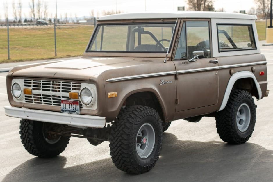 1972 Ford Bronco U13/U14/U15 1966-1977 sold for $55,500
