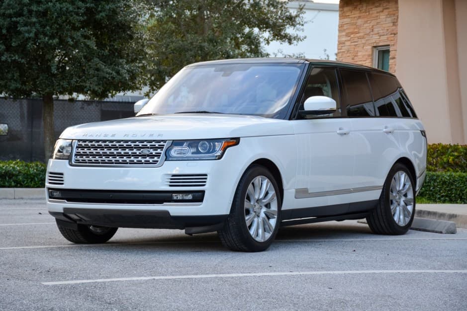 2016 Land Rover Range Rover L405 sold for $62,500