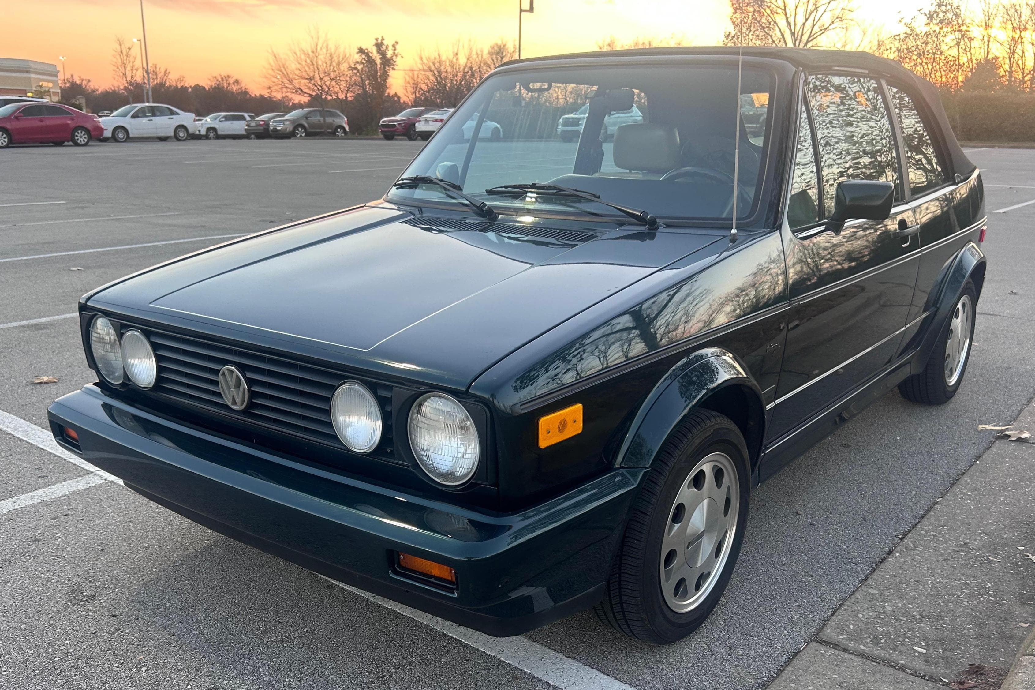 1993 Volkswagen Cabriolet sold for $8,600