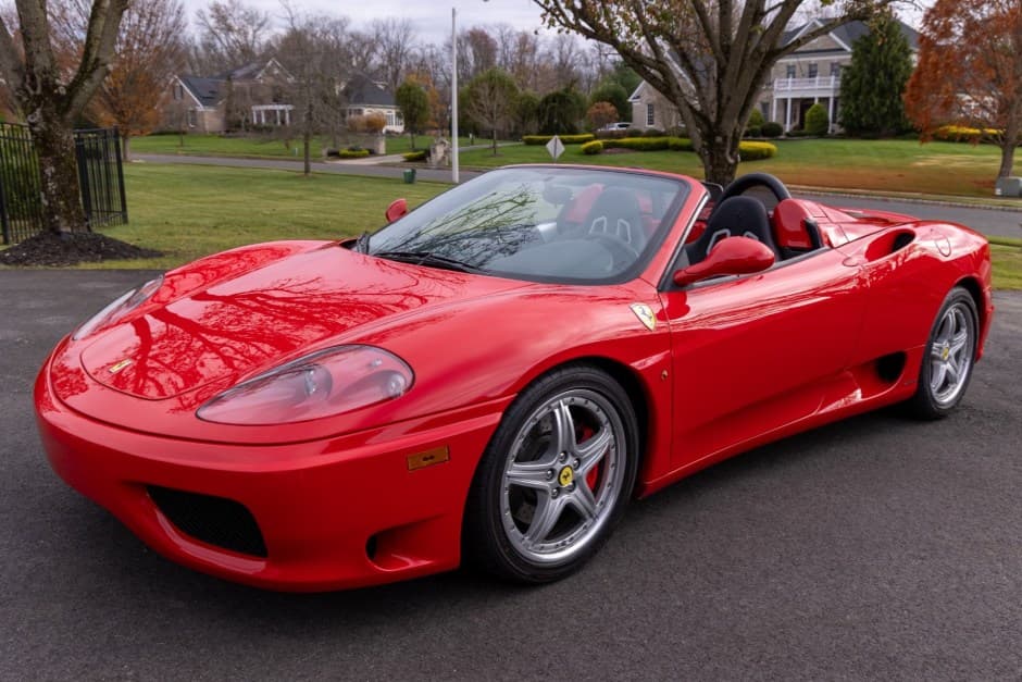 2004 Ferrari 360 sold for $148,000