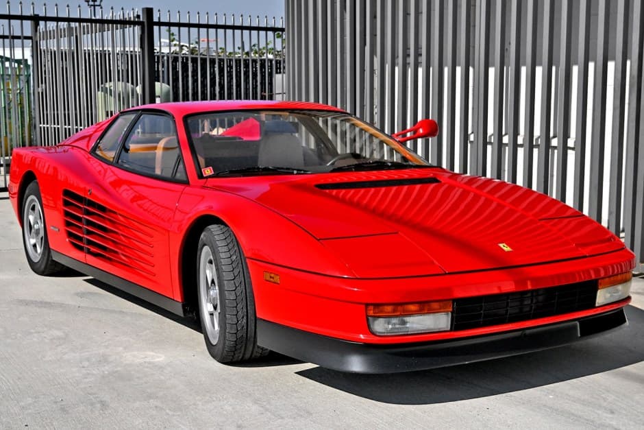 1985 Ferrari Testarossa sold for $131,000