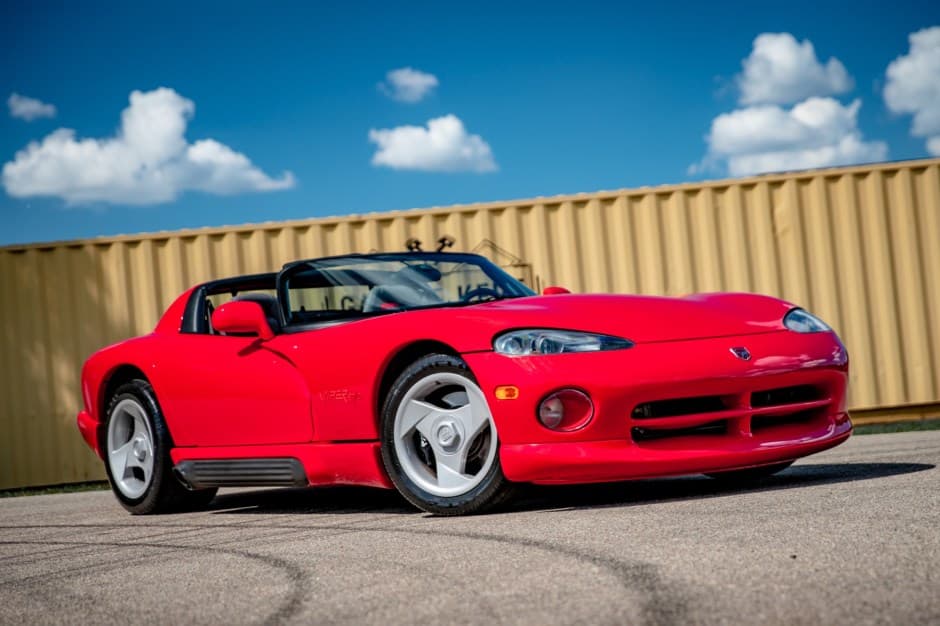 1994 Dodge Viper SR I (1992-1995) sold for $50,000