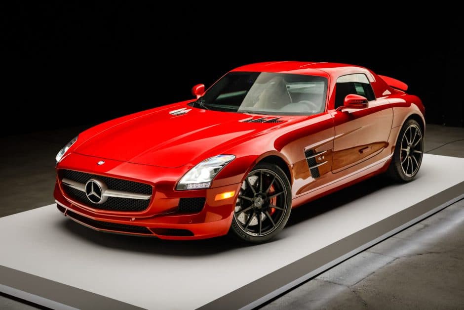 2012 Mercedes-Benz SLS AMG sold for $262,000