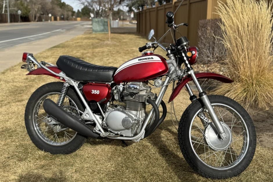 1971 Honda SL Motosport sold for $5,200