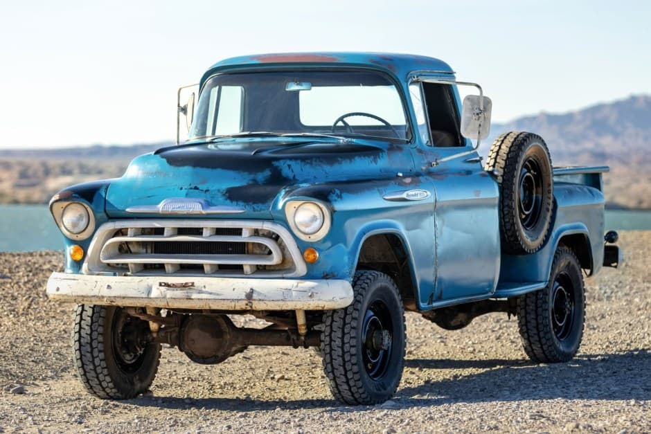1957 Chevrolet Task Force Pickup (1955-1959) sold for $27,250