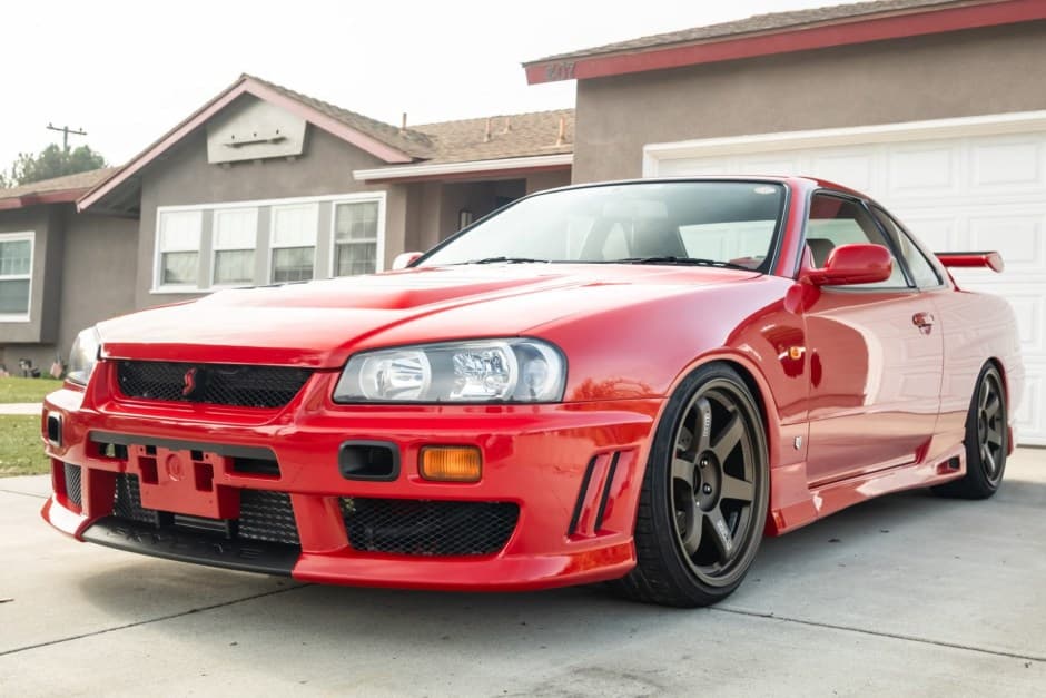 1998 Nissan R34 Skyline sold for $54,500