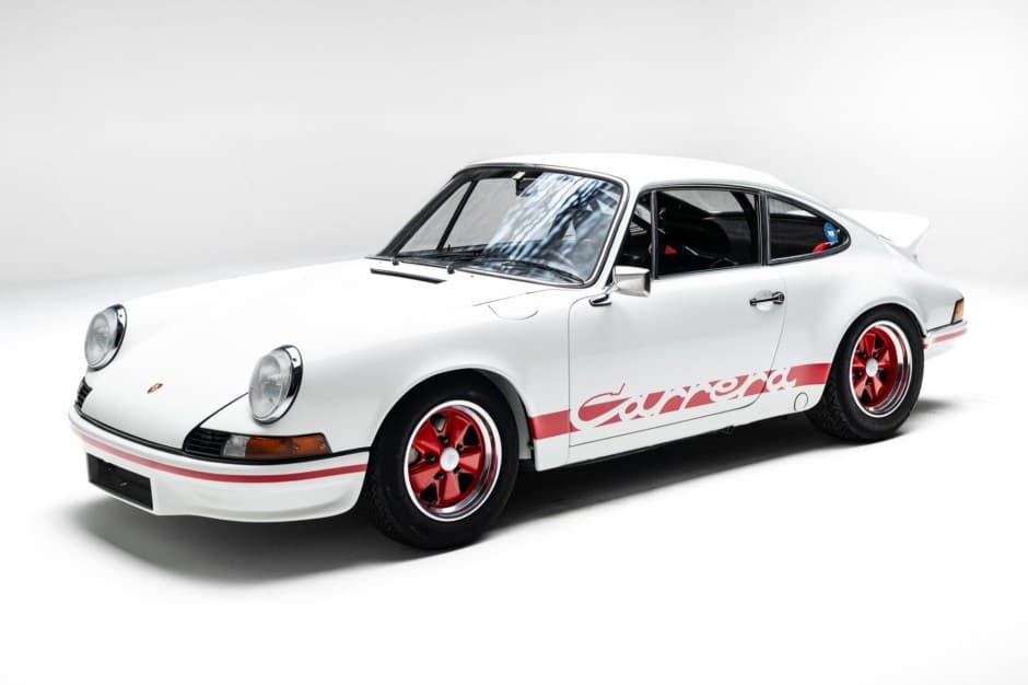 0 Porsche 911 Carrera RS (1973) sold for $301,000