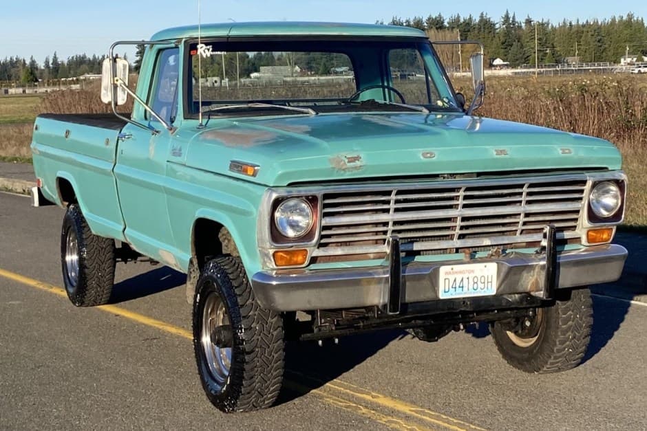 1970 Ford F-Series 1967-1972 sold for $14,250