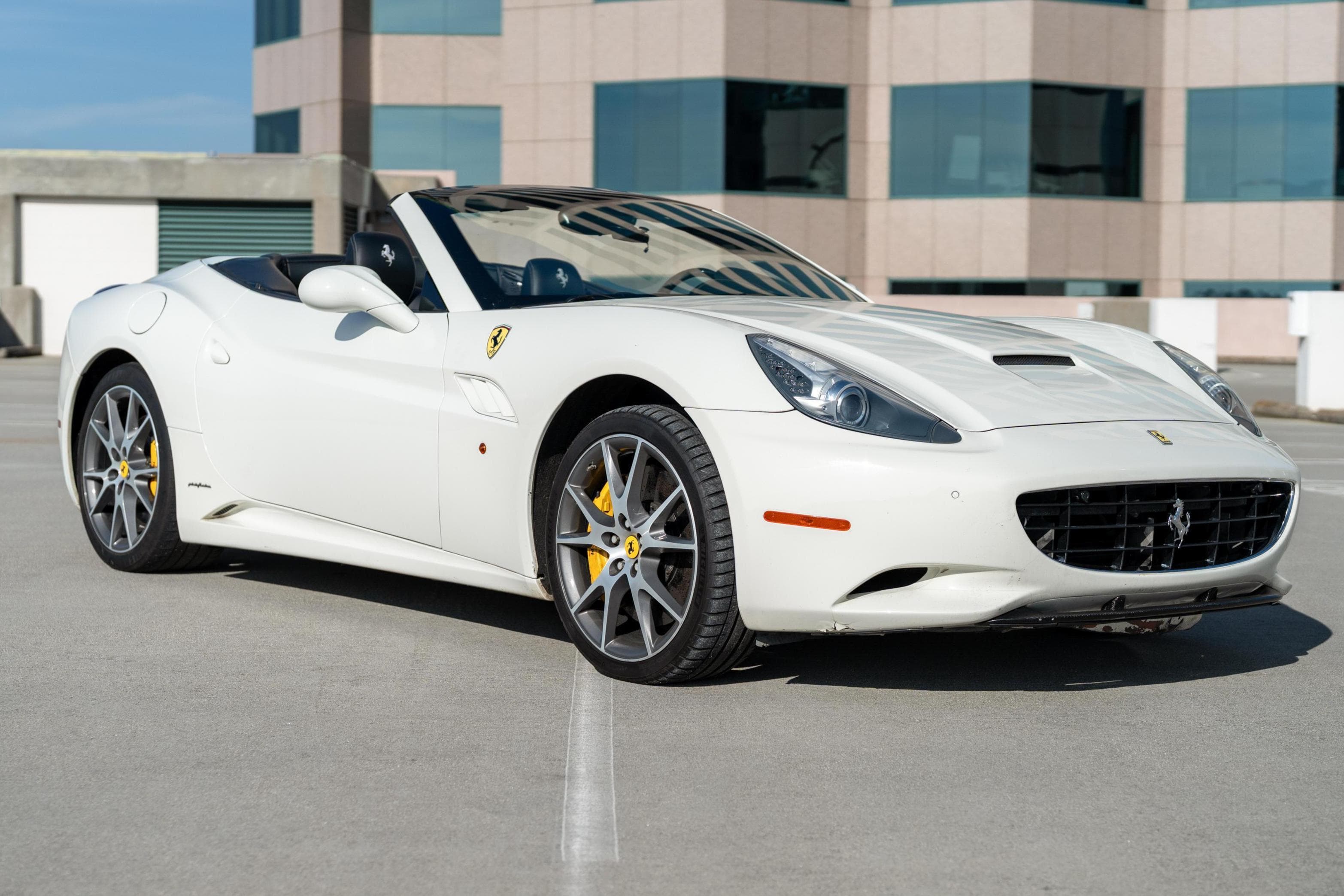 2010 Ferrari California sold for $58,500